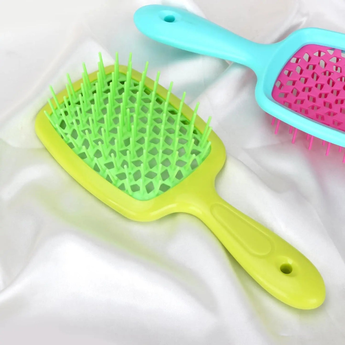 Hair Brush Massage Anti-Static Hollow Out Wet Curly Hair