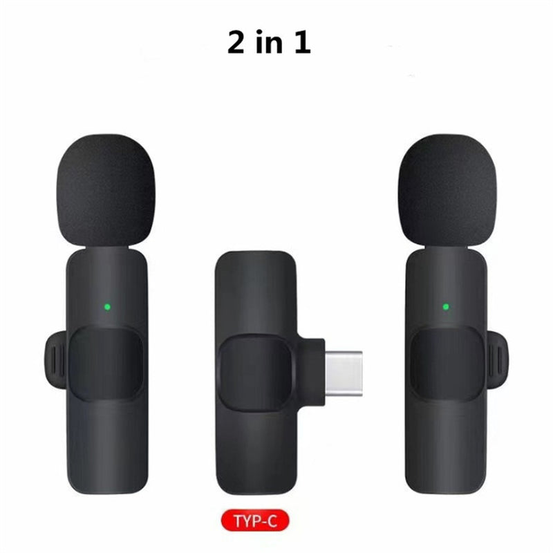 Wireless Mini Mic for iPhone and Android, Long Battery Life