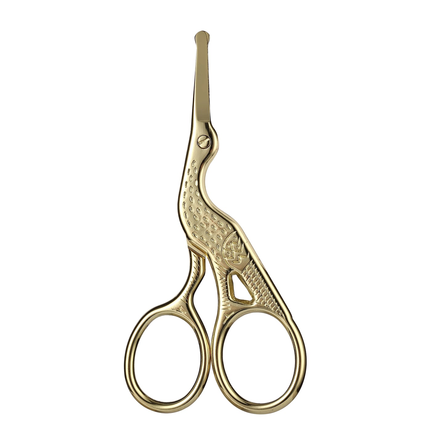 Round Head Stainless Steel scissors for Eyebrows Nose Hair Beard Ear Hair Eyebrow Scissors