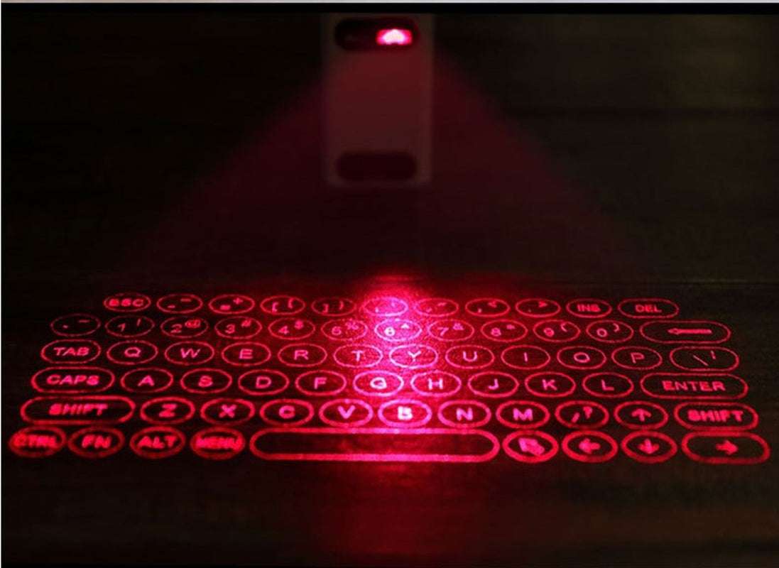 Virtual Laser Keyboard Projector for Computer, Pad, and laptop