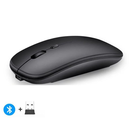 Rechargeable Wireless Mouse 2.4Ghz Dual Modes with Nano Receiver
