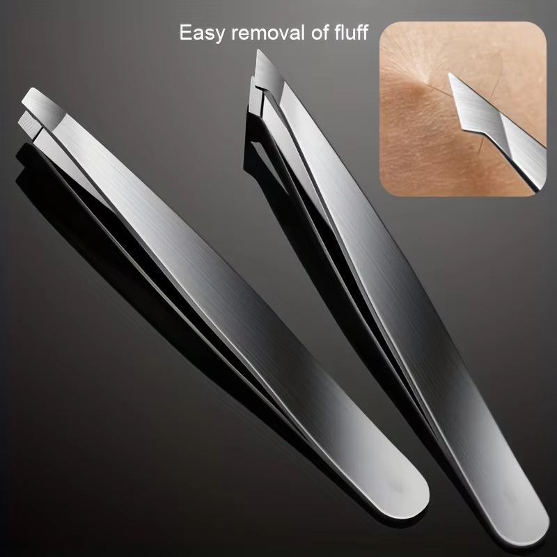 4Pcs Set Professional Tweezers Set