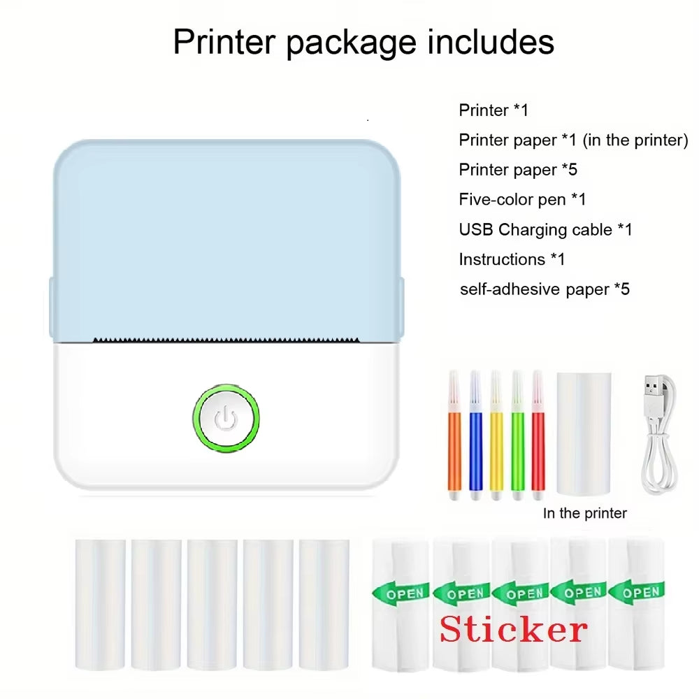 Mini Inkless Printer