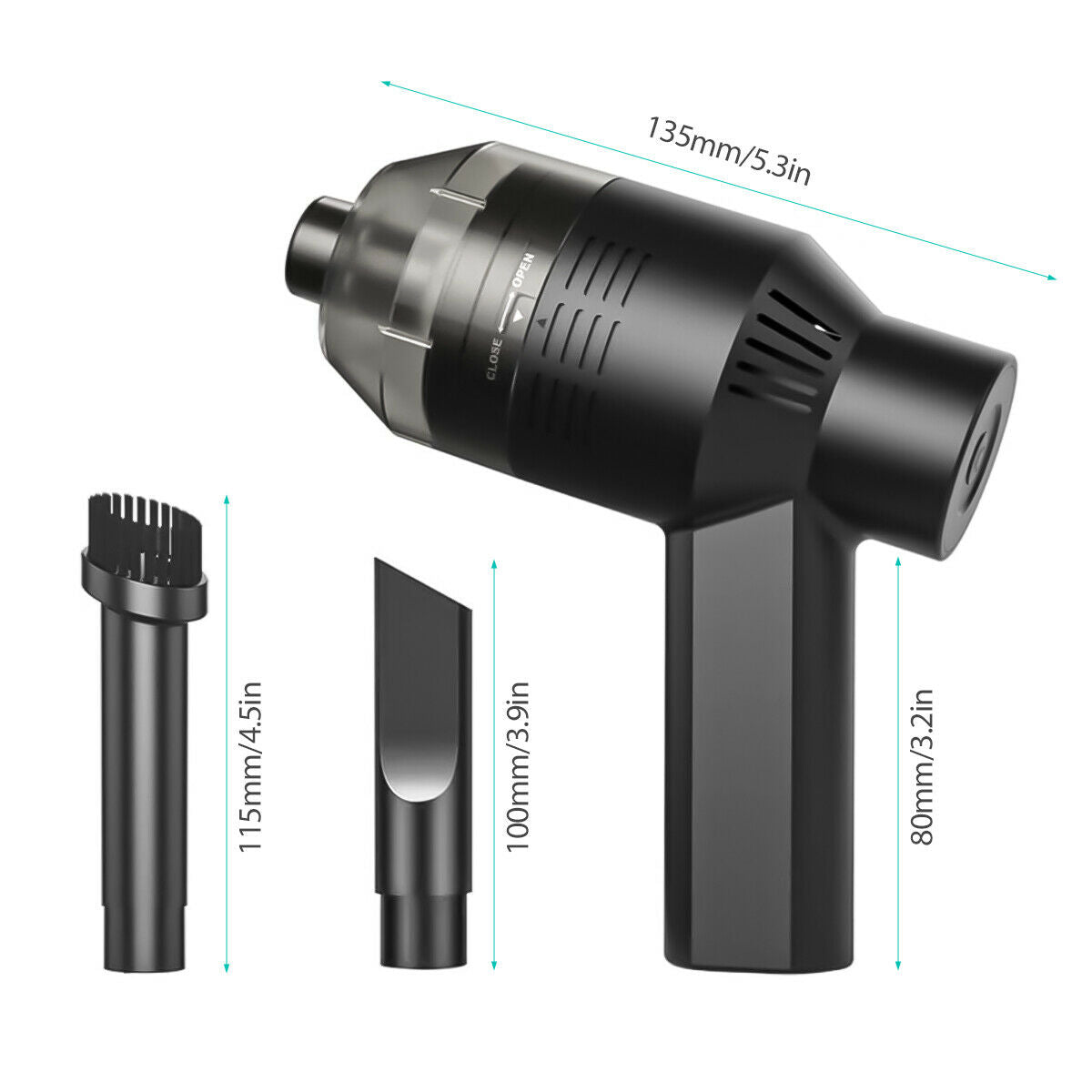 USB Keyboard Vacuum Cleaner Cordless Computer Cleaners Rechargeable with Cleaning Gel Auto for Car, Laptop, PC, Piano, Pet Dust, Etc.