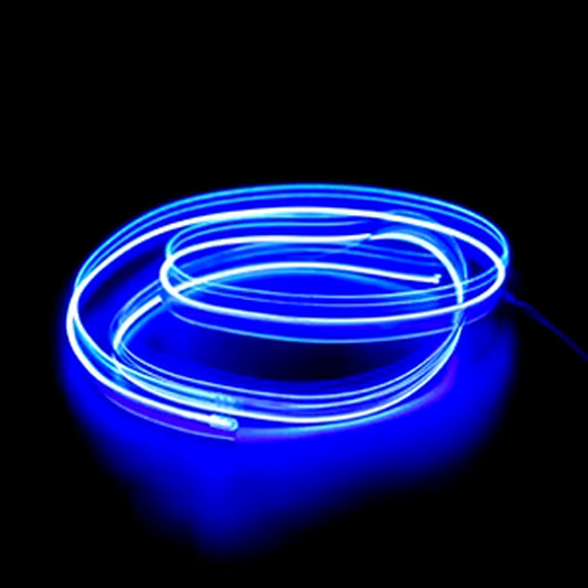 Flexible USB LED Neon Strip Lights for Car Interior Ambiance - Perfect for Parties and Decorative Mood Lighting