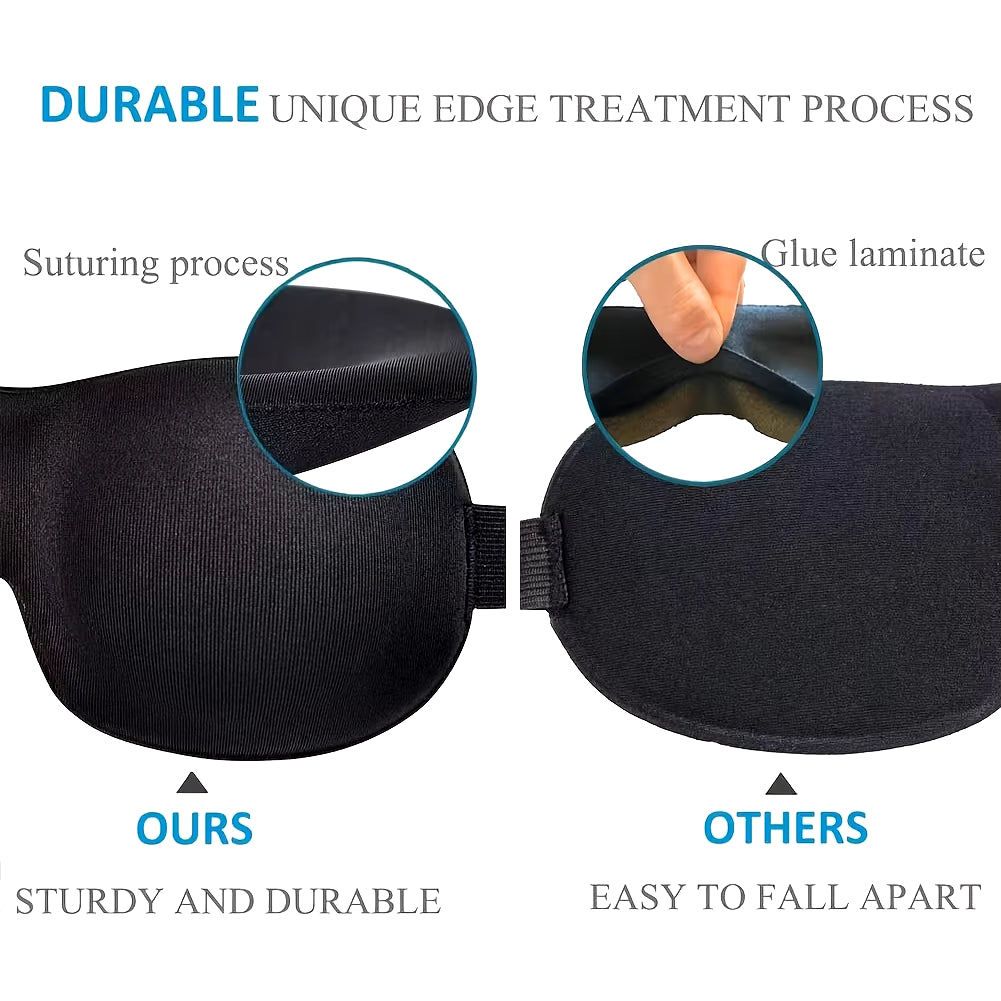 Sleep Mask 100% Light Blocking Eye Mask Ultra-Soft Skin-Friendly Material
