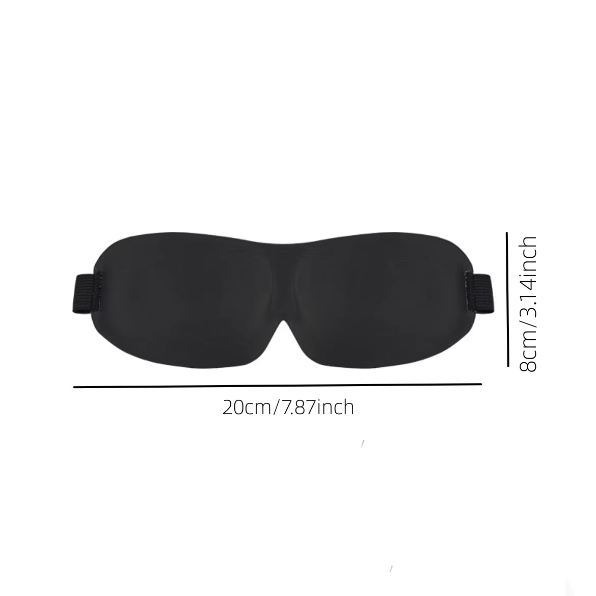 Sleep Mask 100% Light Blocking Eye Mask Ultra-Soft Skin-Friendly Material